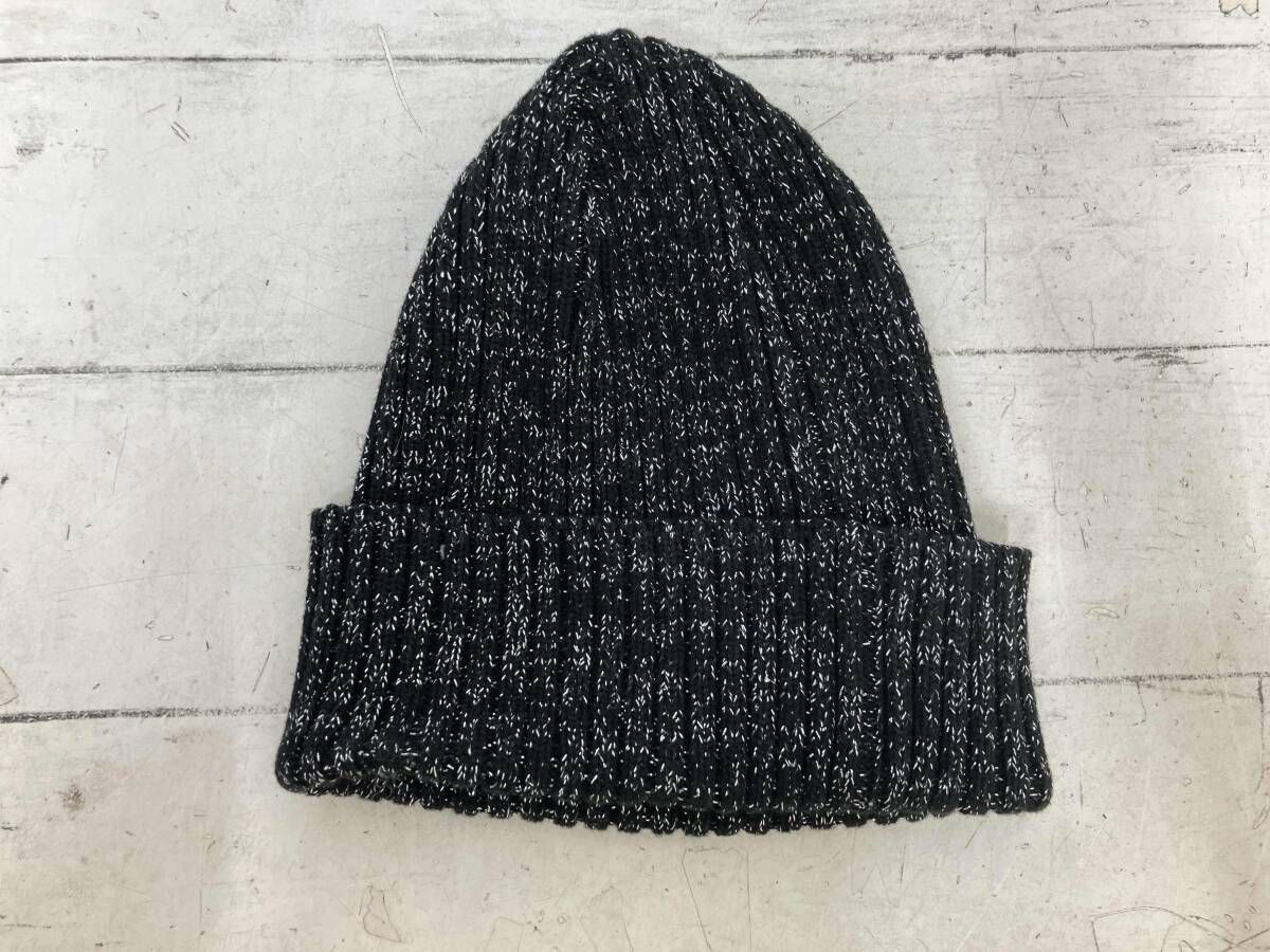 Supreme 25SS ニット帽 メタリックブラックビーニー - メルカリ