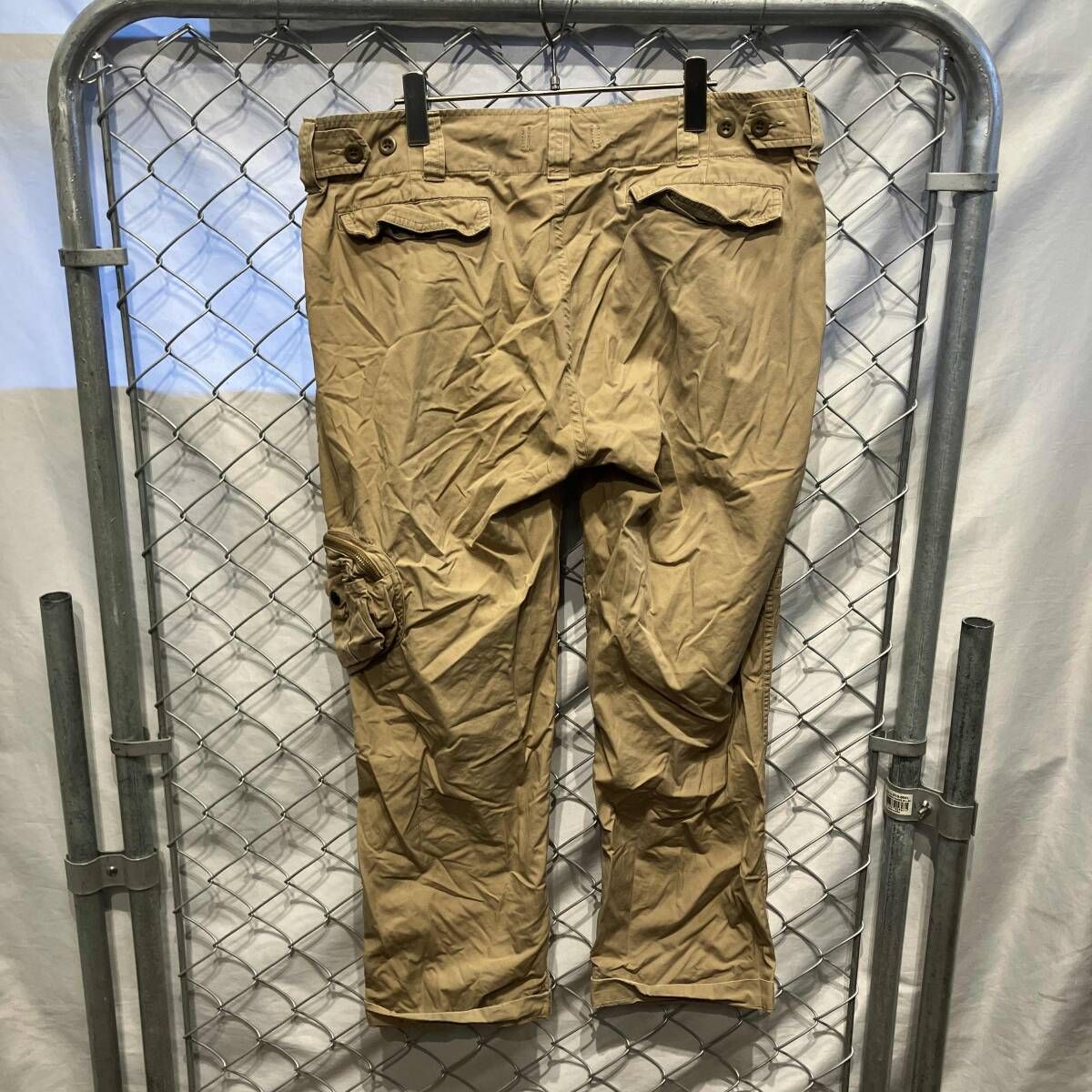 ラルフローレン マルチポケット カーゴパンツ 90s 90s POLO RALPH LAUREN マルチポケット カーゴパンツ XL ベージュ
