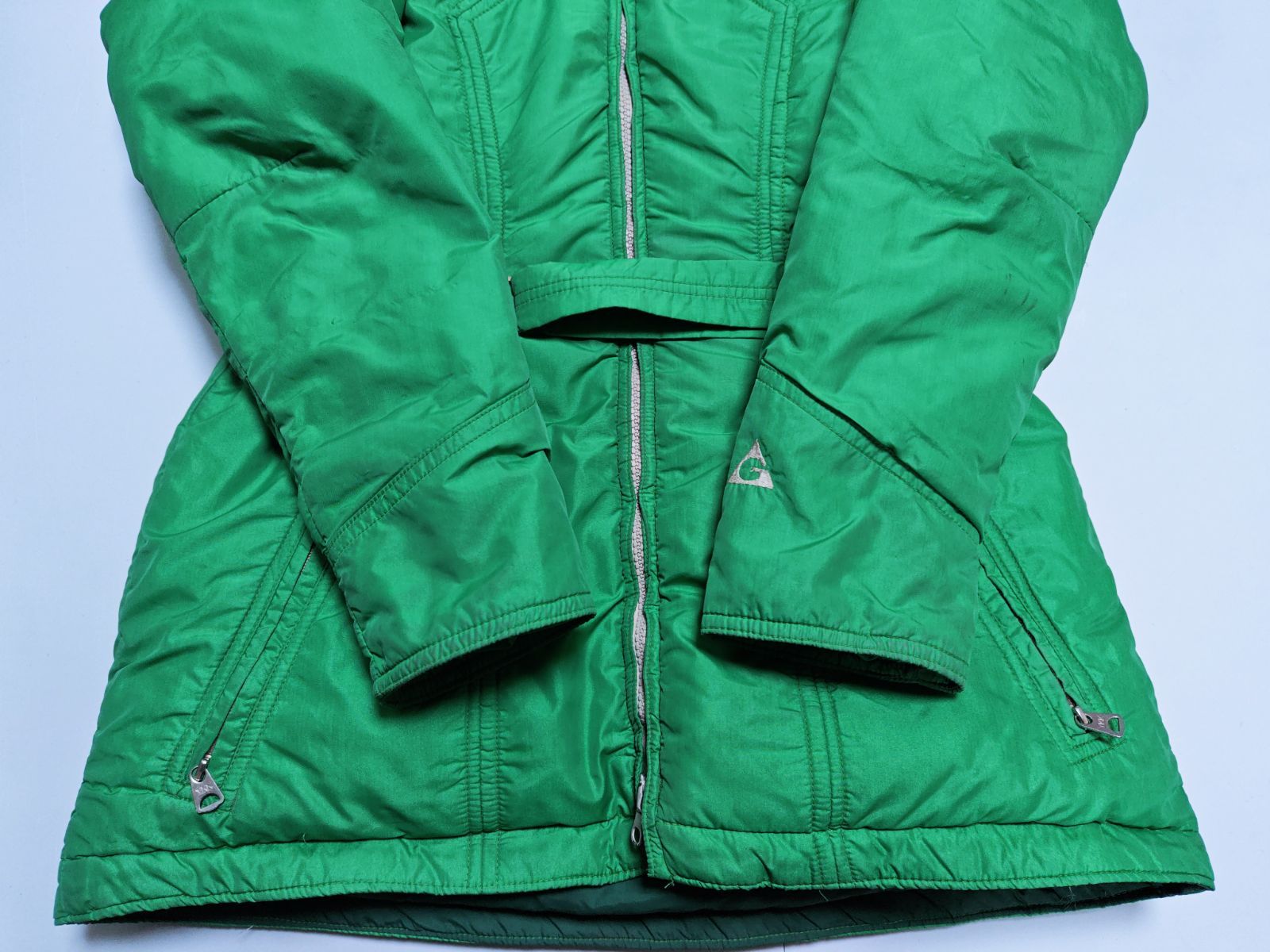 70s-80s USA製 GERRY（ジェリー）ダウンジャケット グリーン 販売