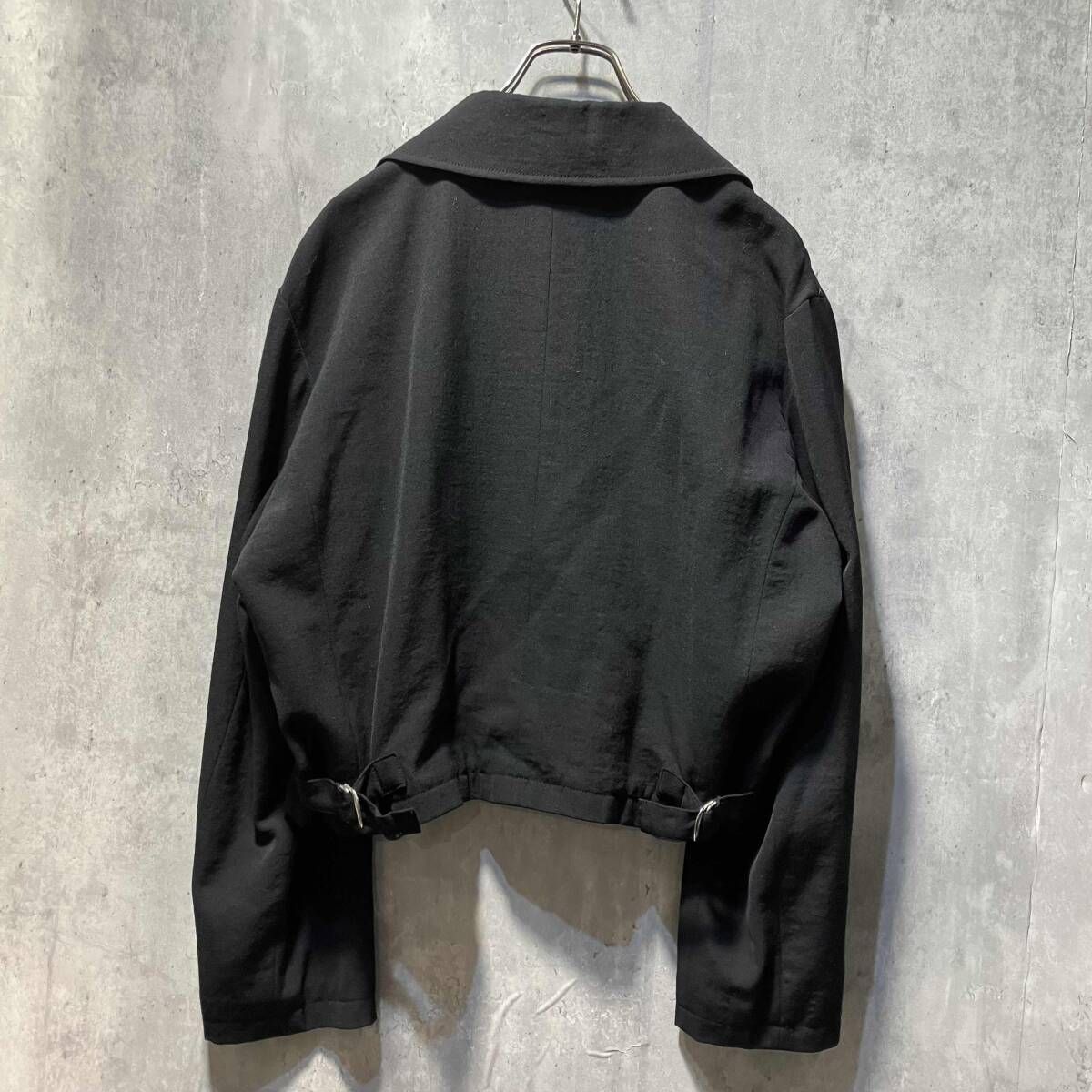 90s archive WORK SHOP YOHJI YAMAMOTO ウールギャバジンジップ