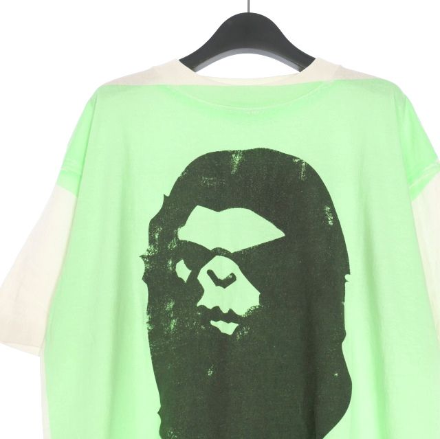 セントマイケル SAINTMICHAEL × A BATHING APE 25AW HANDPRINT BAPE_SS