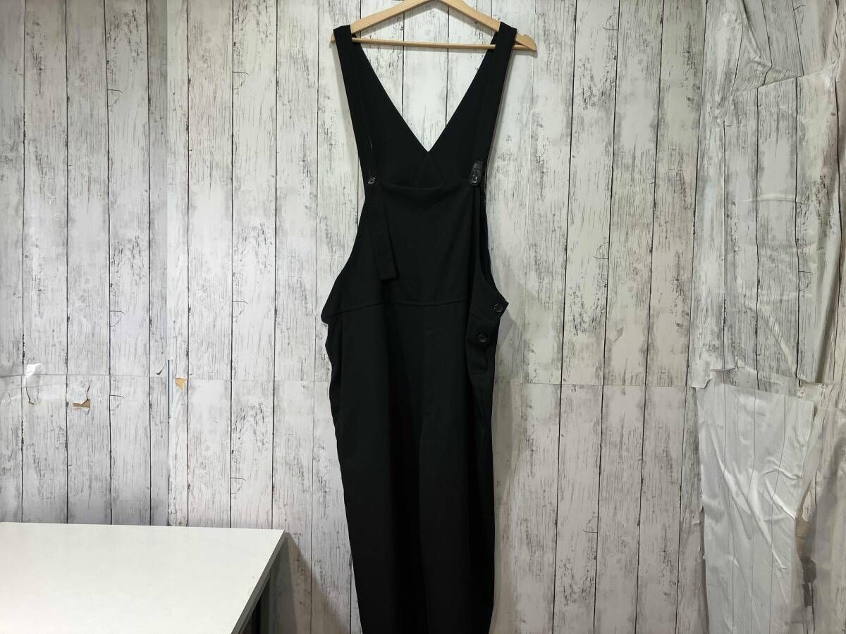 YOHJI POUR HOMME ヨウジヤマモト プールオム オーバーオール オールインワンHTD 02-10 ブラック 2