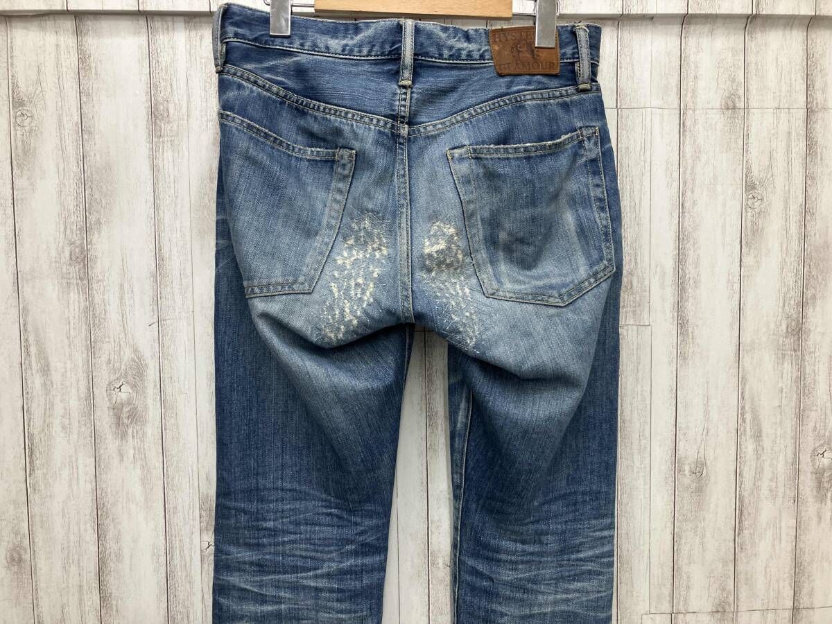 HYSTERIC GLAMOUR ジーンズ y2k ダメージパッチワークデニム について 