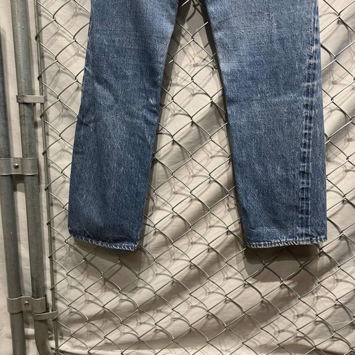 70s LEVI'S 66後期 501 USA製 赤耳 ボタン裏6 size W30 L34 リーバイス