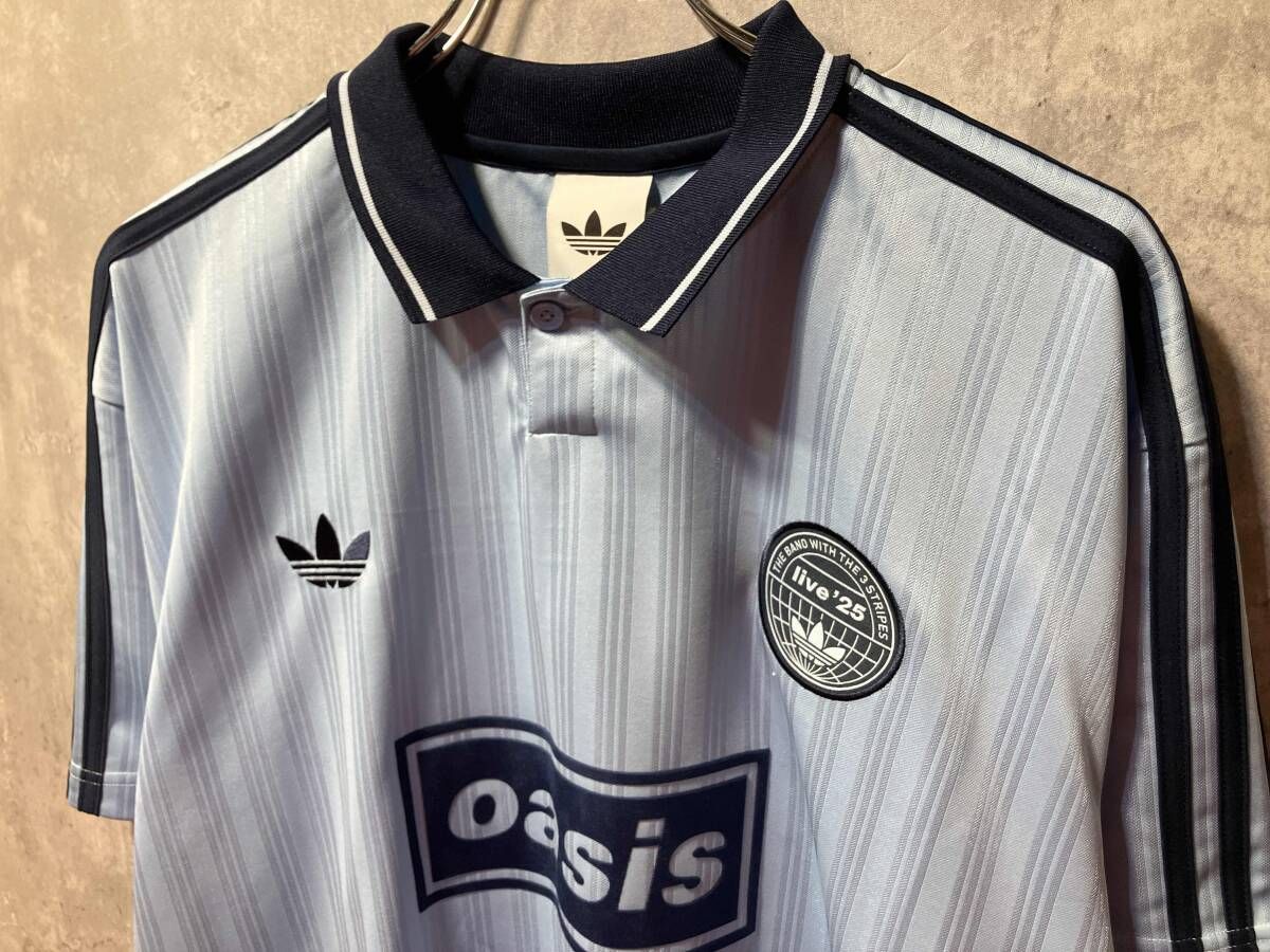 adidas×OASIS ツアージャカード ジャージ サイズXL タグ付き