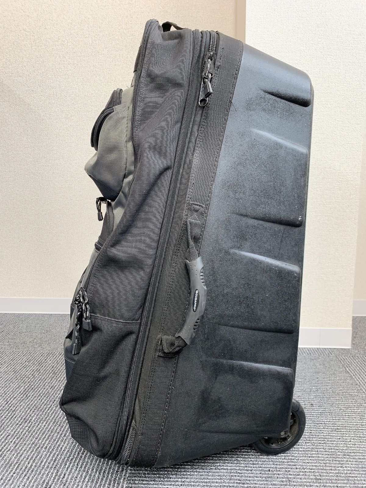 0 スキューバーダイビングセット 3 way キャリーケース ジャケット フィン ブーツ ゴーグル グローブ ダイビング機材 スポーツ