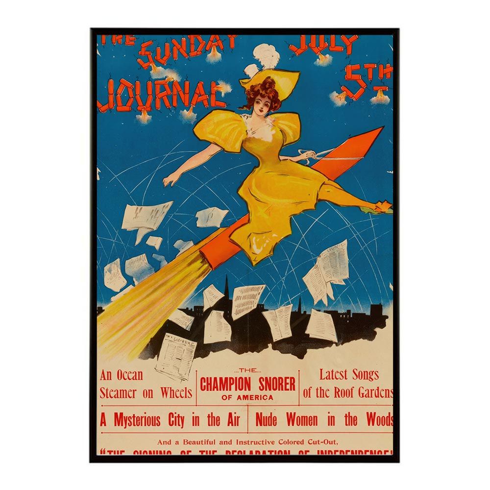 B2サイズ（約51x73cm）】【bn-poster-1653】超古いポスター 復刻 絵画