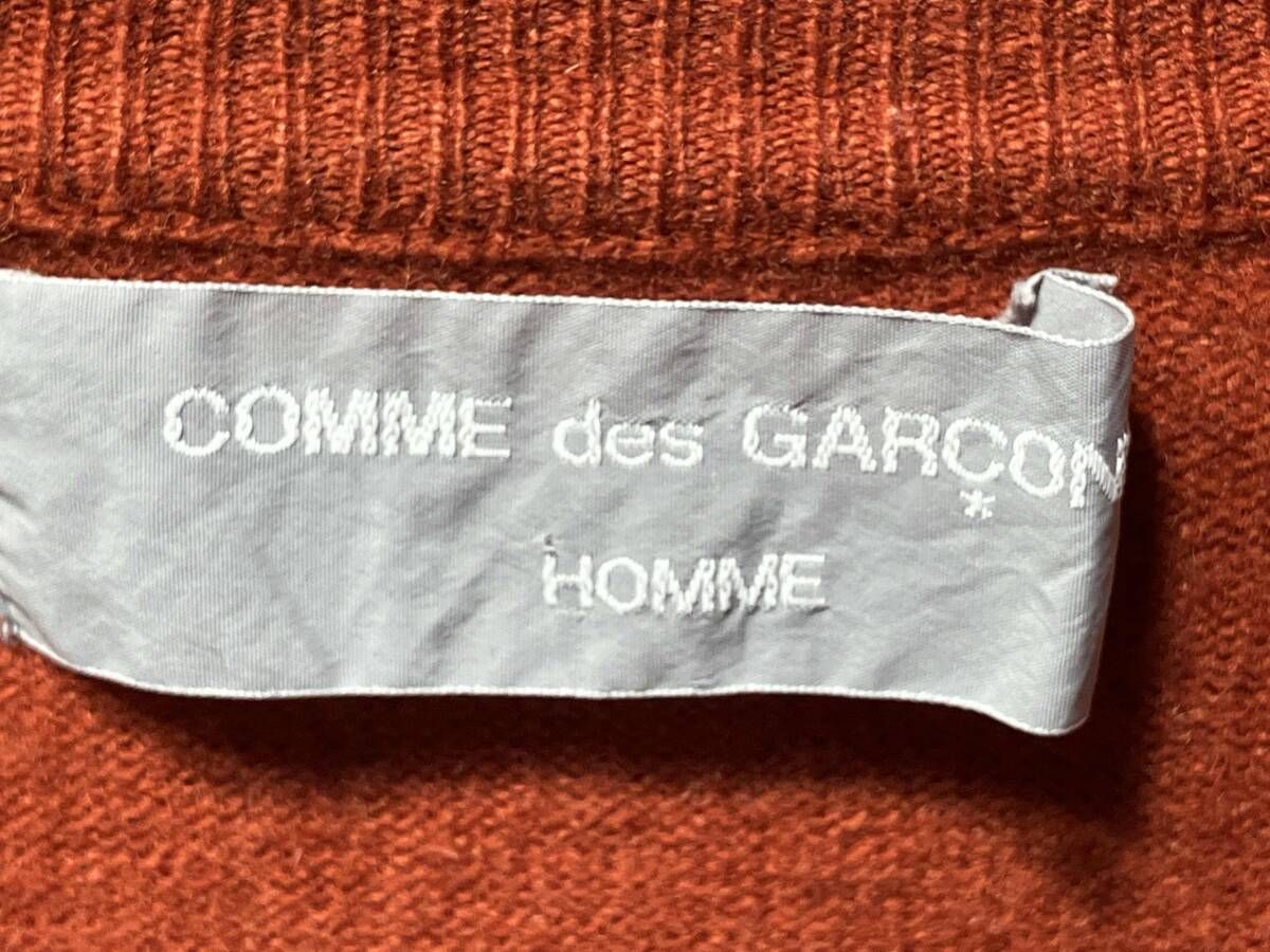 89AW archive COMME des GARCONS HOMME V neck wool knit HN-050060 