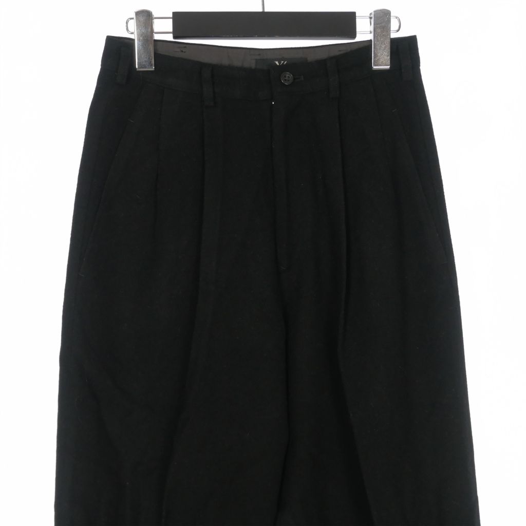 ワイズ Y's ヨウジヤマモト ウール ツータックパンツ スラックス