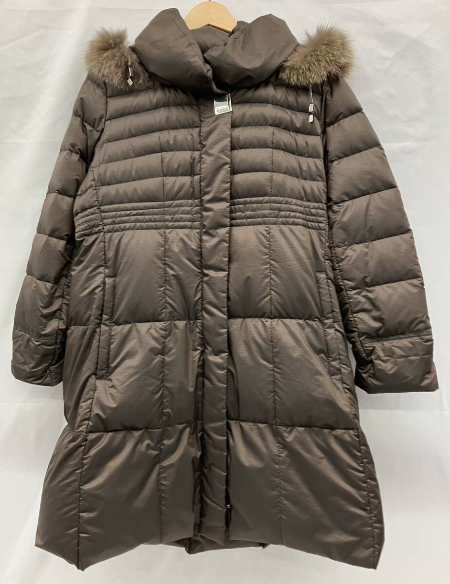 BALMAN バルマン ダウンコート ブラウン Mサイズ レディース - メルカリ