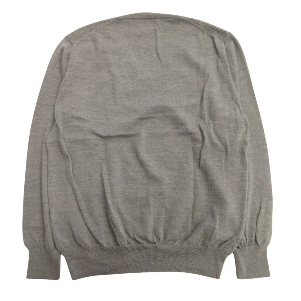 良品 NEWYORKER ニューヨーカー Vネック ニット セーター ウール XL