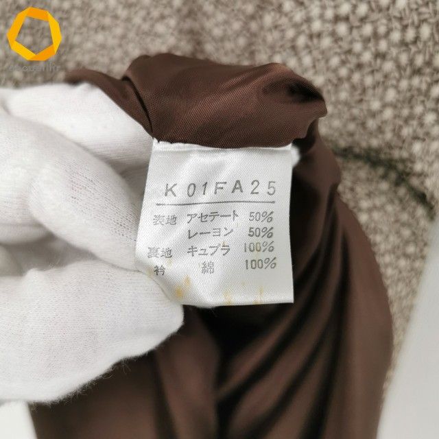 anc カネコイサオ KANEKO ISAO ワンピース 長袖 ロング 花柄 総柄 花