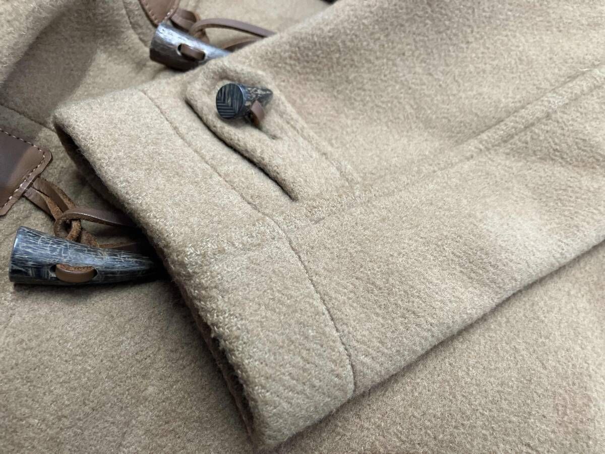 【すわん】J.PRESS ダッフルコート チェック ダークグレー L J.PRESS/ダッフルコート/Lサイズ/ブラウン/内側グリーンチェック