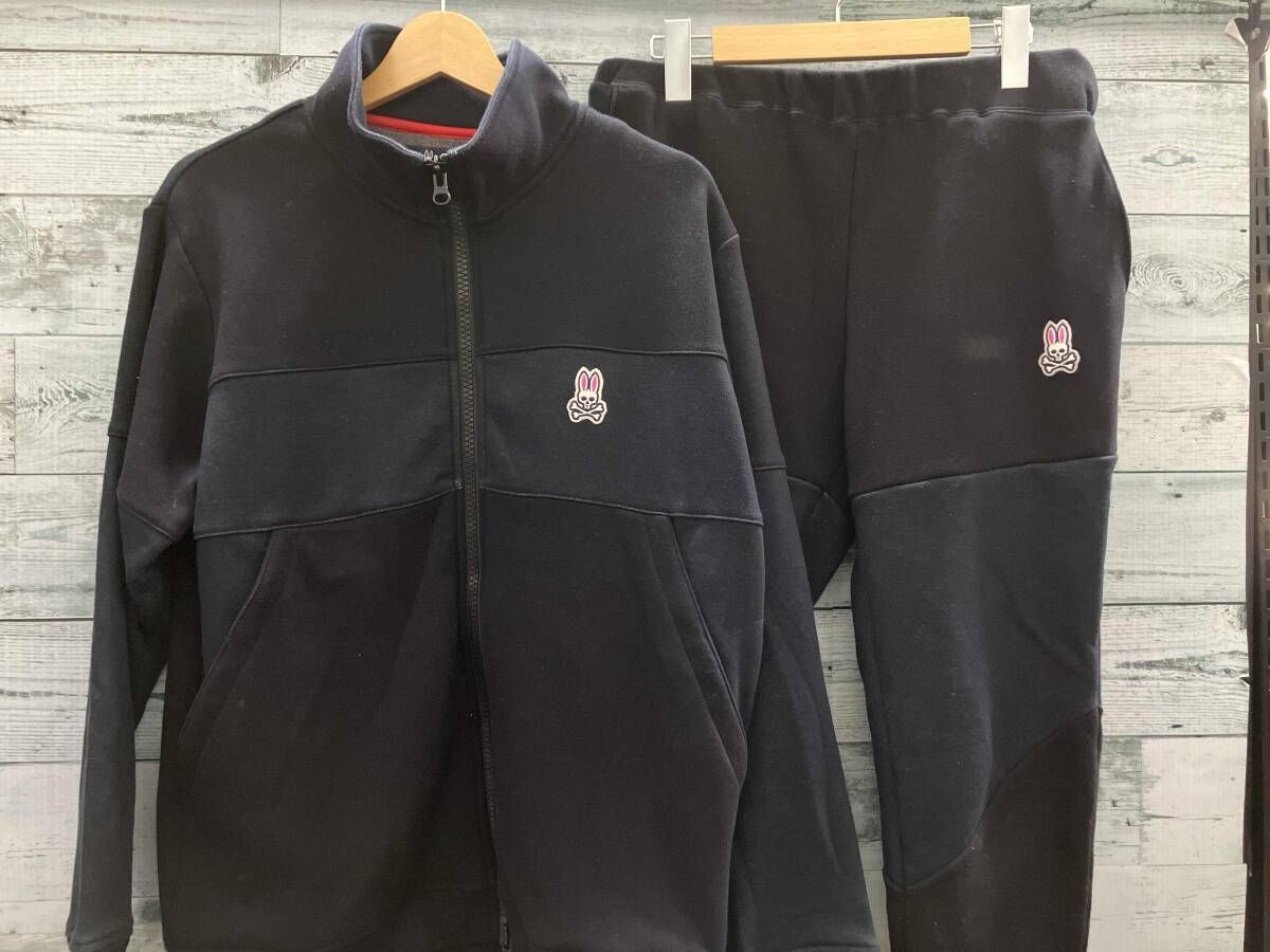 Psycho Bunny サイコバニー セットアップ PB-KF-89788 PB-KF-89790 ジャケットサイズ S パンツサイズ L