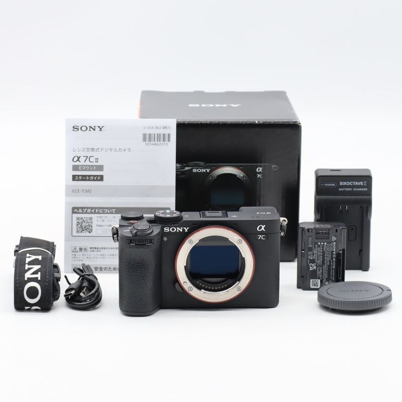SONY ソニー フルサイズ ミラーレス一眼カメラ α7 CII ボディ ブラック ILCE-7 CM 2 B