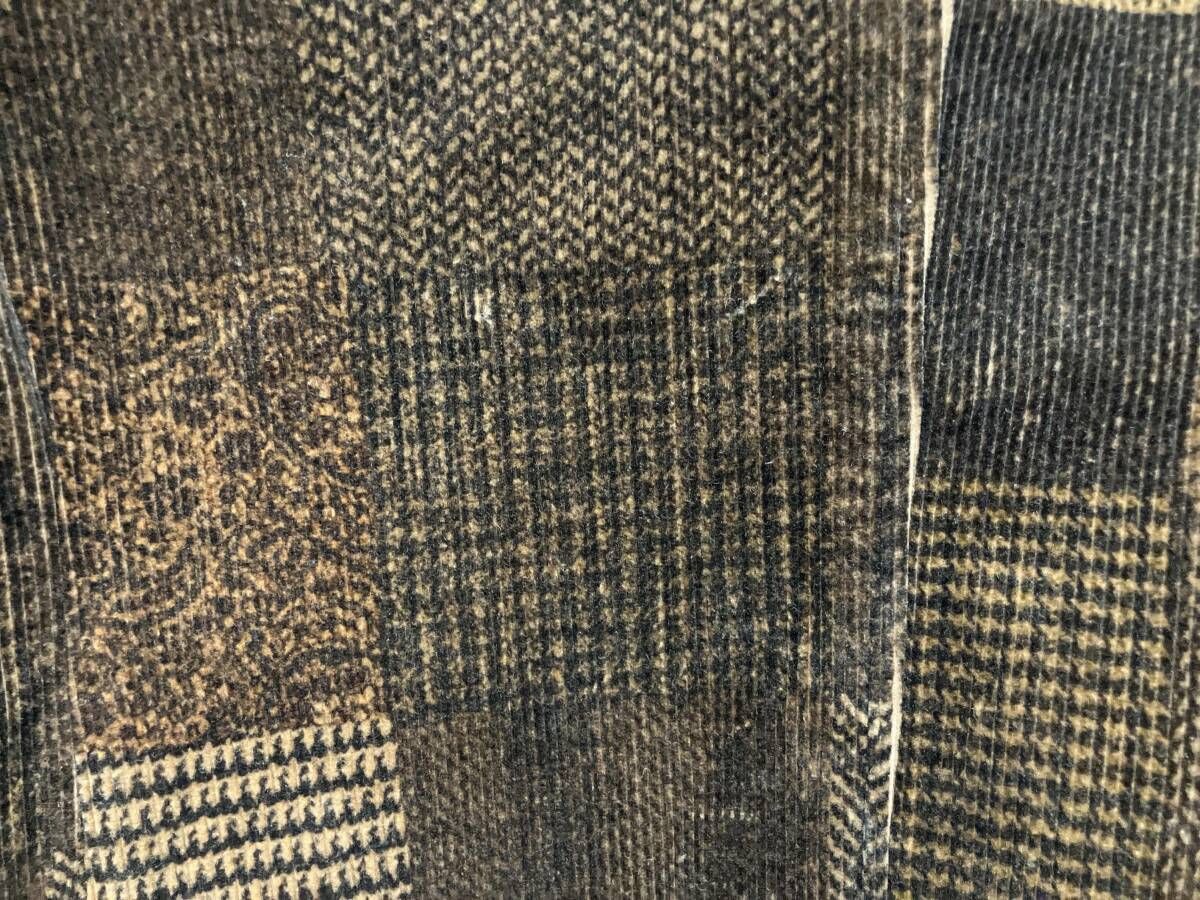 パッチワークコーデュロイ3ボタンジャケット 11-16-1668-803