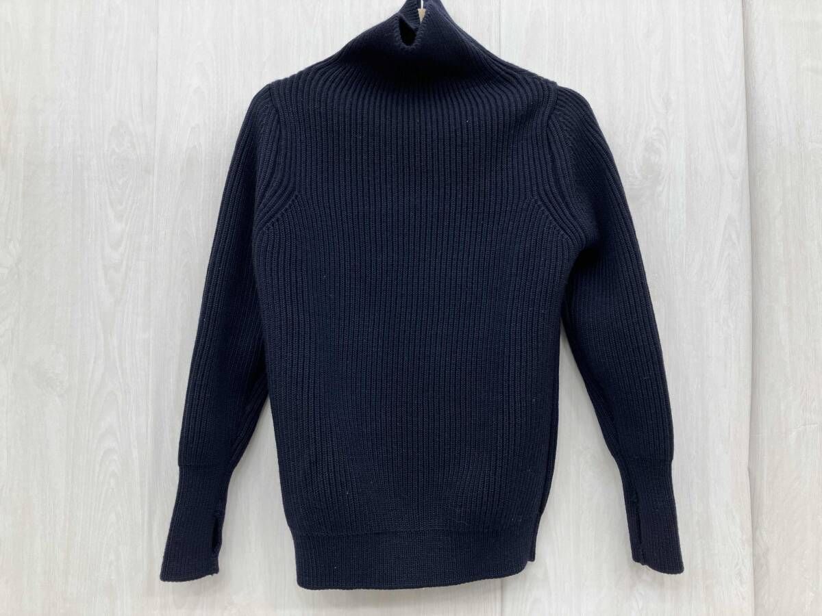 アンデルセンアンデルセン　ニットポロ　ネイビー　Mサイズ ANDERSEN-ANDERSEN アンデルセンアンデルセン ニット メンズ XXS