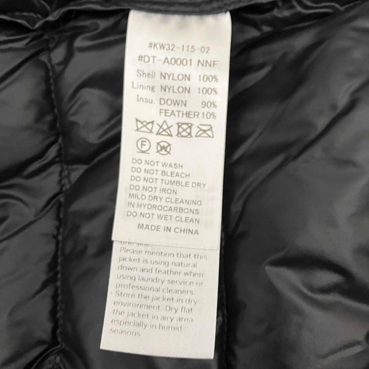 DANTON ダントン ダウンジャケット KW32-115-02 メンズ Mサイズ