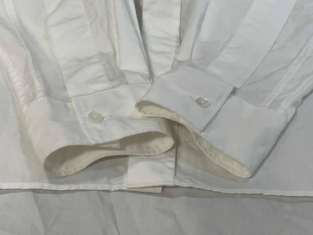 HEUGN／長袖シャツ／Rob コットンポプリンバンドカラーシャツ