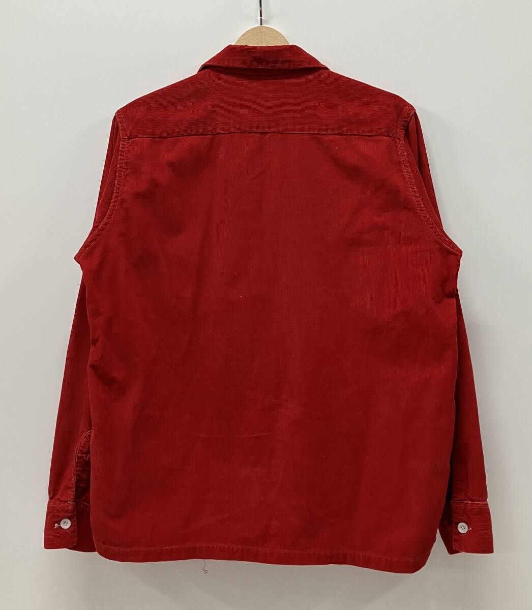 PILGRIM 長袖シャツ 50s～60s コーデュロイ オープンカラー ボックス