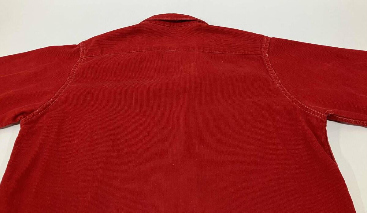 PILGRIM 長袖シャツ 50s～60s コーデュロイ オープンカラー ボックス