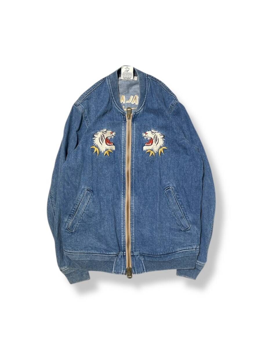 REMI RELIEF ベトジャンデニムボマージャケット サイズXL インディゴブルー レミレリーフ