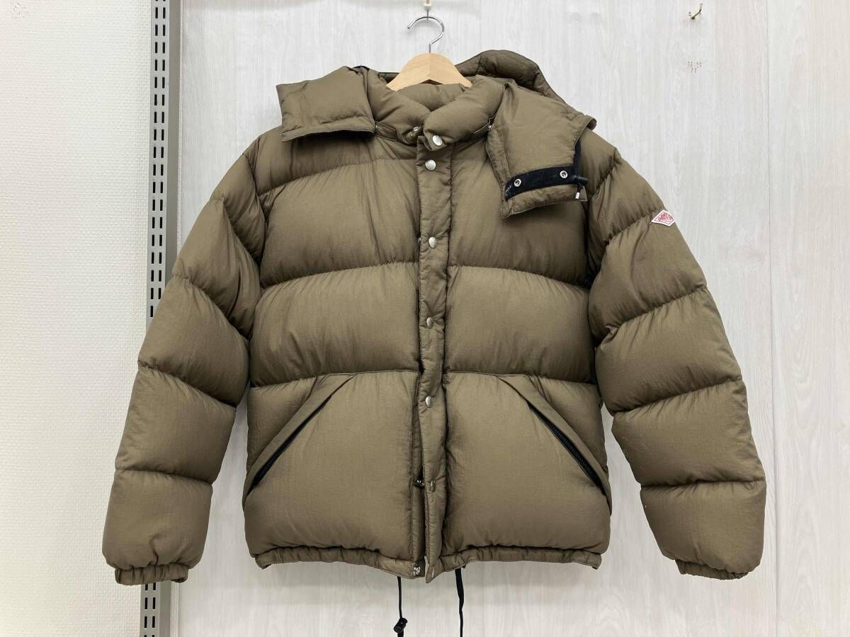 DANTON ダントン ダウンジャケット T12211302 メンズ Sサイズ カーキ