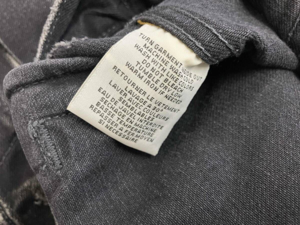 DENIM&SUPPLY ダメージ スターワッペン ブラック デニムジャケット Raw Denim In-stitch Jacket – Estudio Niksen