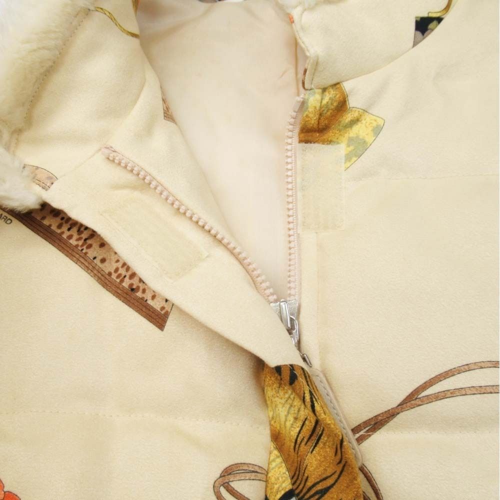 美品 LEONARD SPORT レオナールスポーツ 中綿 ジャケット バッグ 総柄