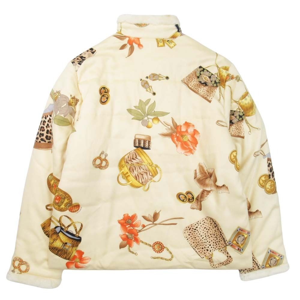 美品 LEONARD SPORT レオナールスポーツ 中綿 ジャケット バッグ 総柄