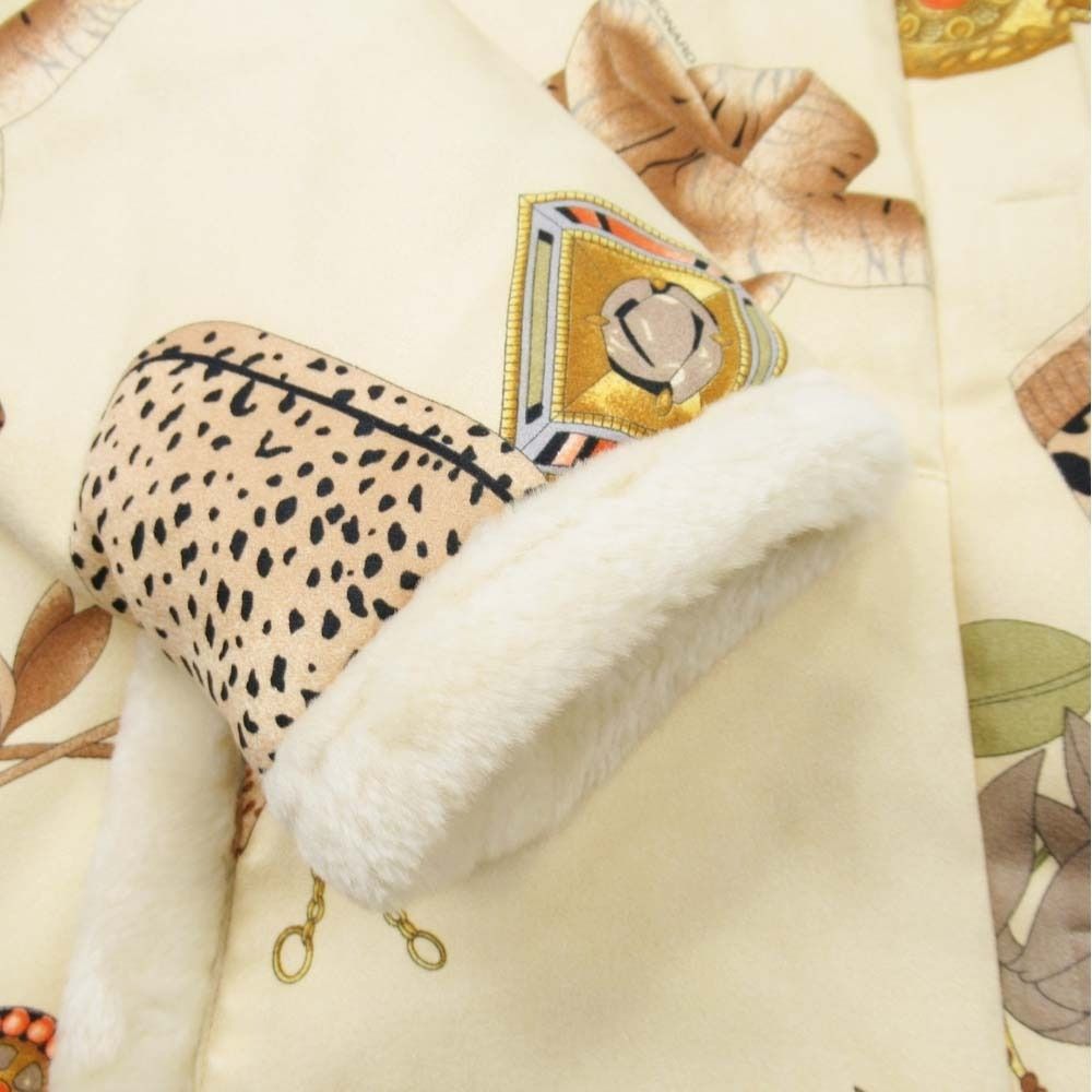 美品 LEONARD SPORT レオナールスポーツ 中綿 ジャケット バッグ 総柄