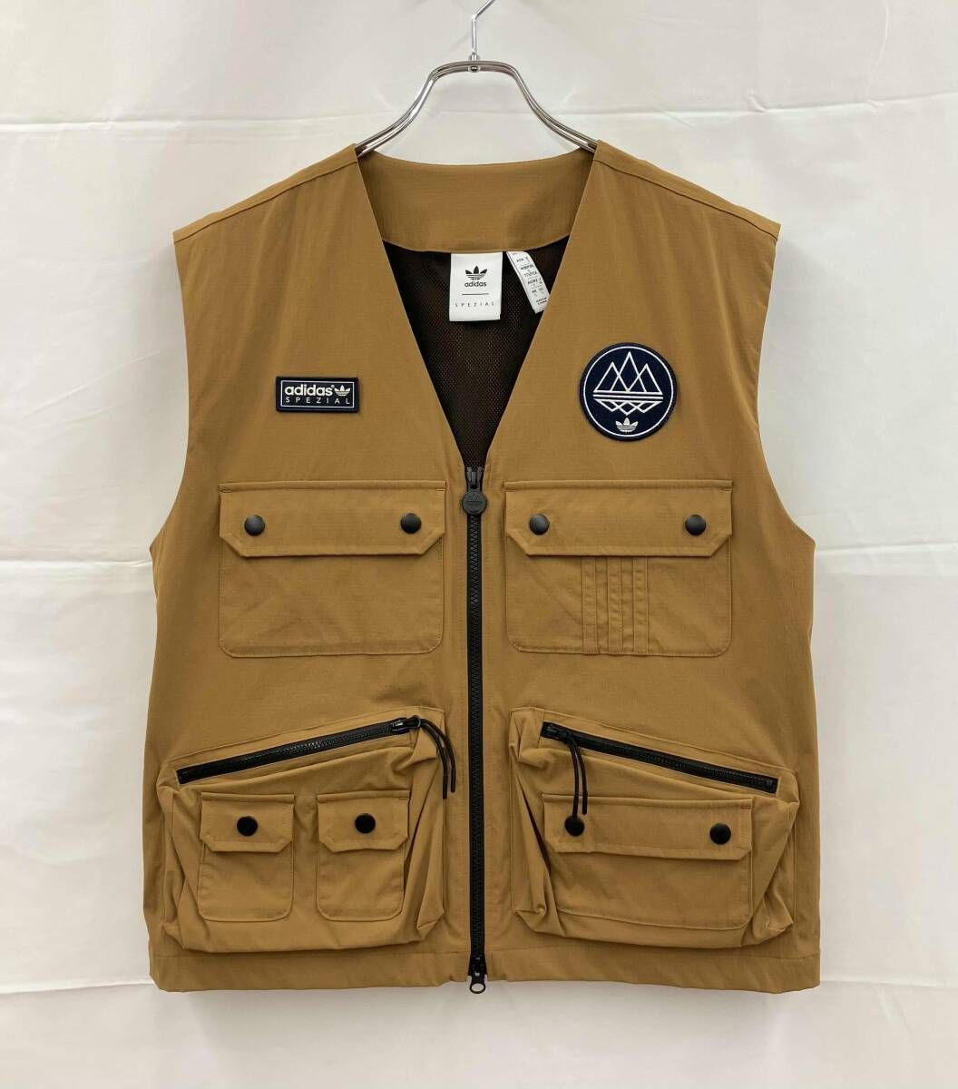 adidas SPEZIAL アディダススペツィアル ベスト JY 0611 ナイロン M キャメル 通年