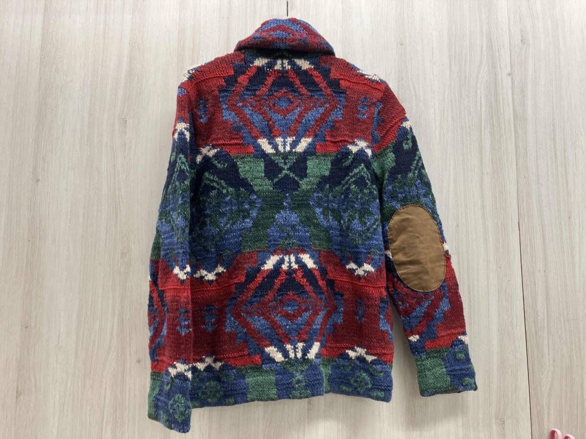 POLO RALPH LAUREN カーディガン 表記サイズM ネイティブ柄