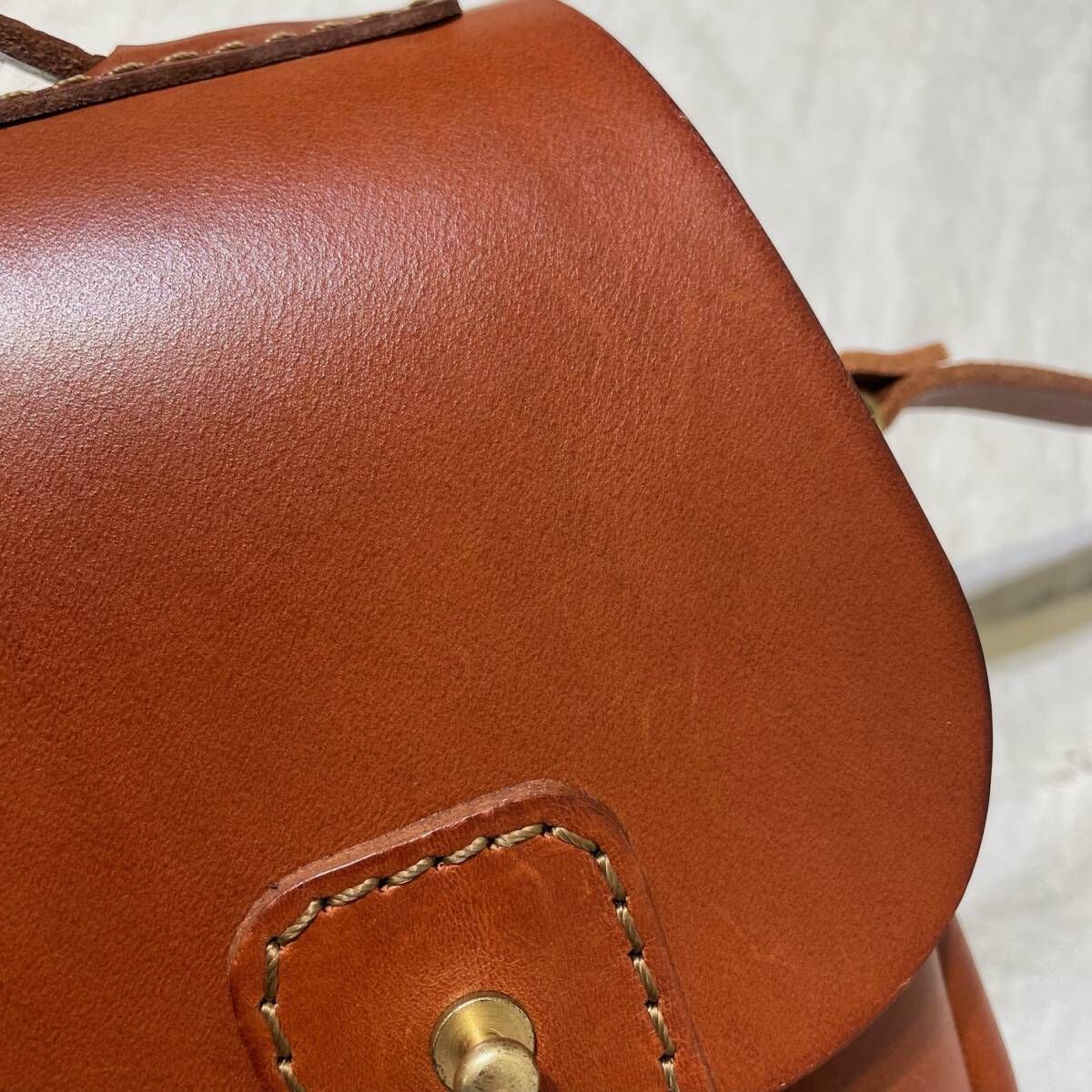 HERZ shoulder bag ショルダーバッグ サッチェルバッグ ブラウン