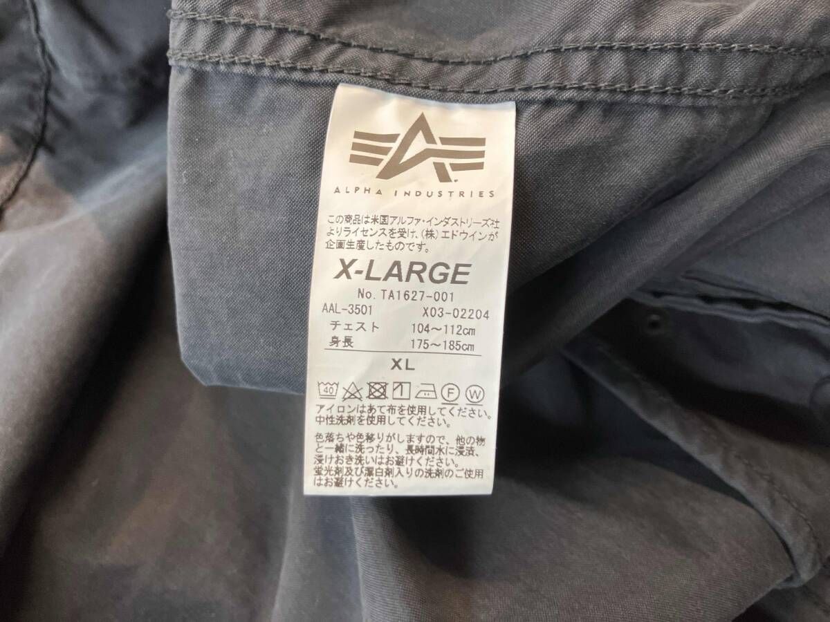 ALPHA アルファ モッズコート M-51 22AW M-65 モッズコート 本物