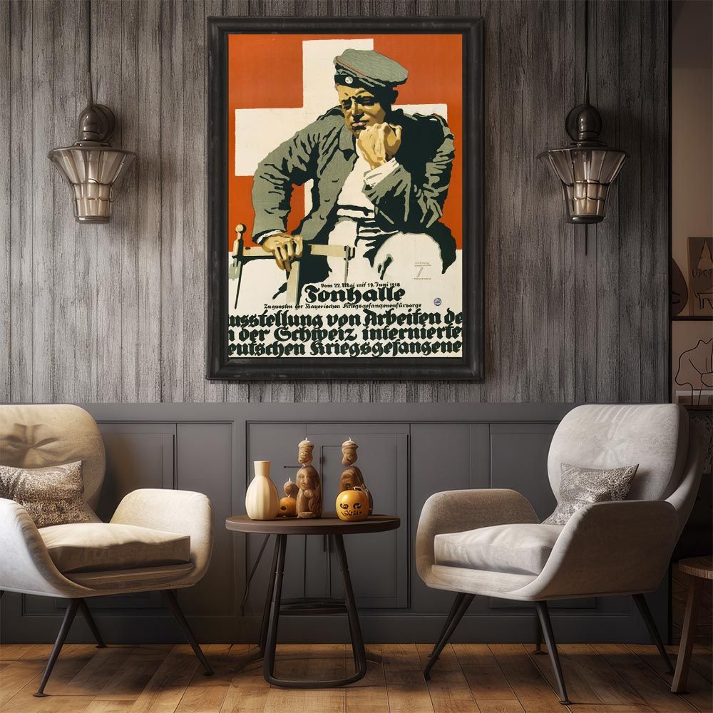 B1サイズ（約73x103cm）】【bn-poster-1715】超古いポスター 復刻 絵画