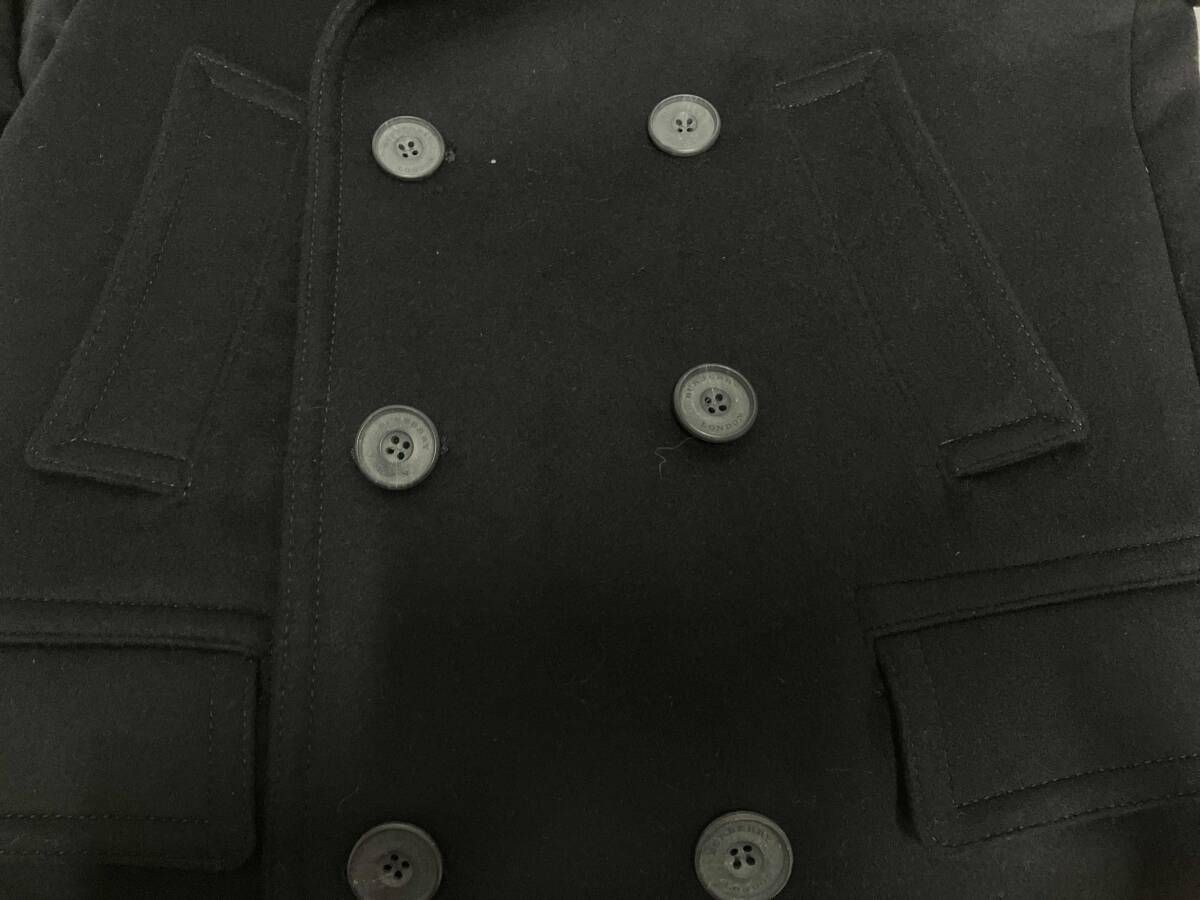 BURBERRY LONDON バーバリーロンドン Pコート ピーコート 裏チェック