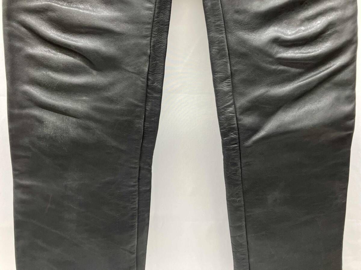 SCHOTT ショット レザー パンツ 販売 ボトム made in USA ブラック