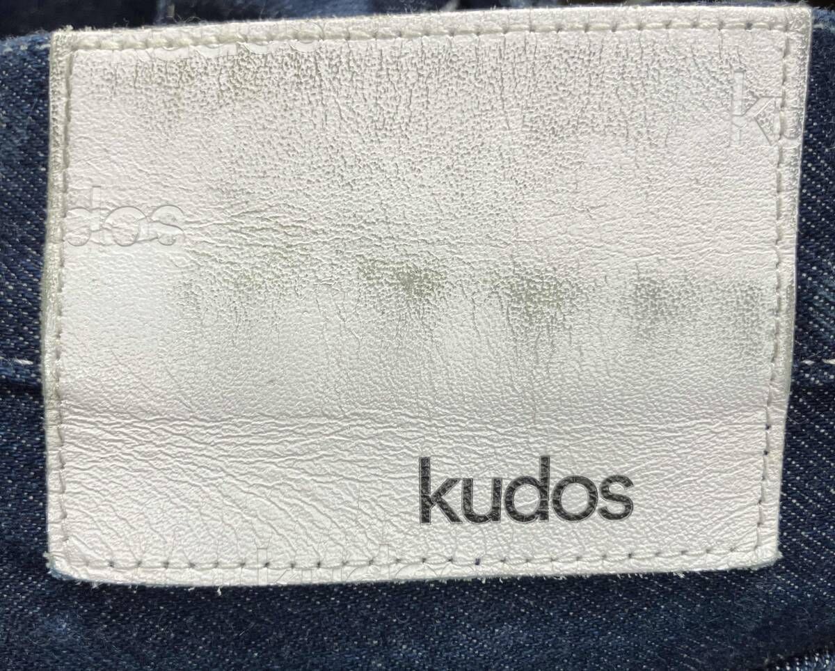 ブルー kudos／クドゥス／KP21XX02／21SS／切り替えデニム／ジーンズ 