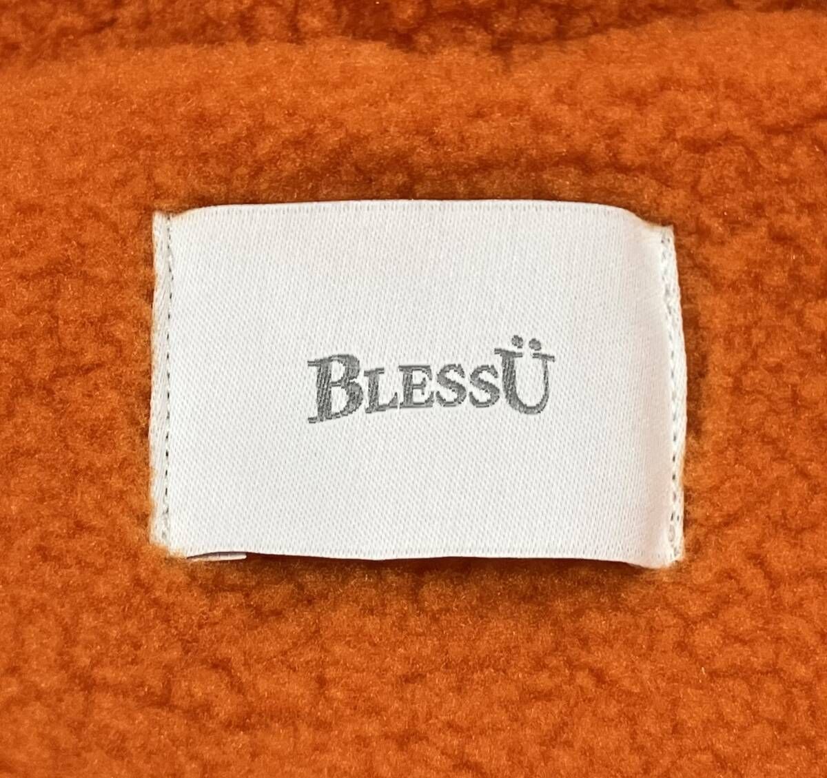 BLESS U ブレスユー 中綿ジャケット BU0169 裏地ボア M ライトブルー
