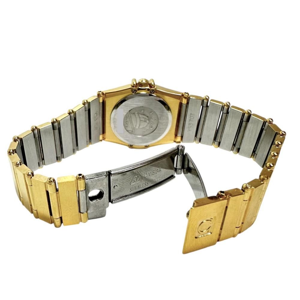 OMEGA/オメガ】コンステレーション 腕時計 GP クオーツ シャンパン