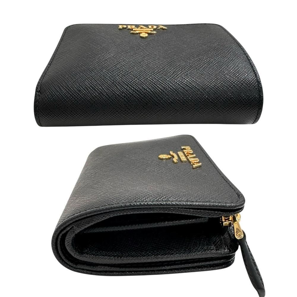 PRADA/プラダ】サフィアーノ 1ML018 コンパクトウォレット 二つ折り