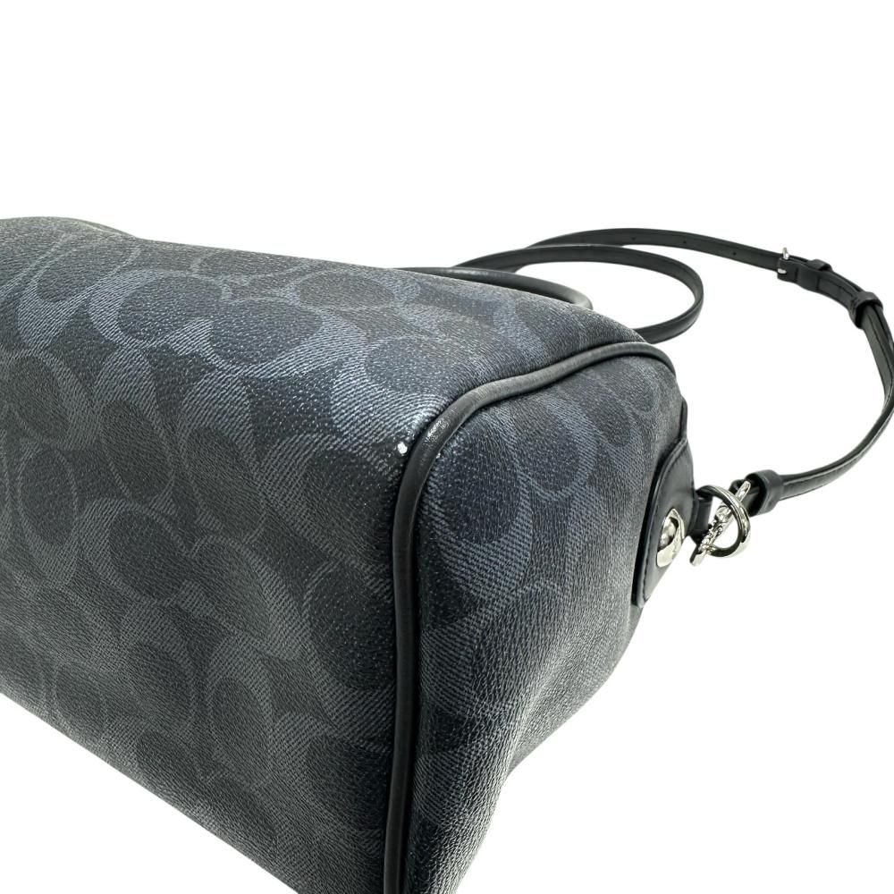 COACH/コーチ】F57672 シグネチャー ミニボストン ショルダー 2way