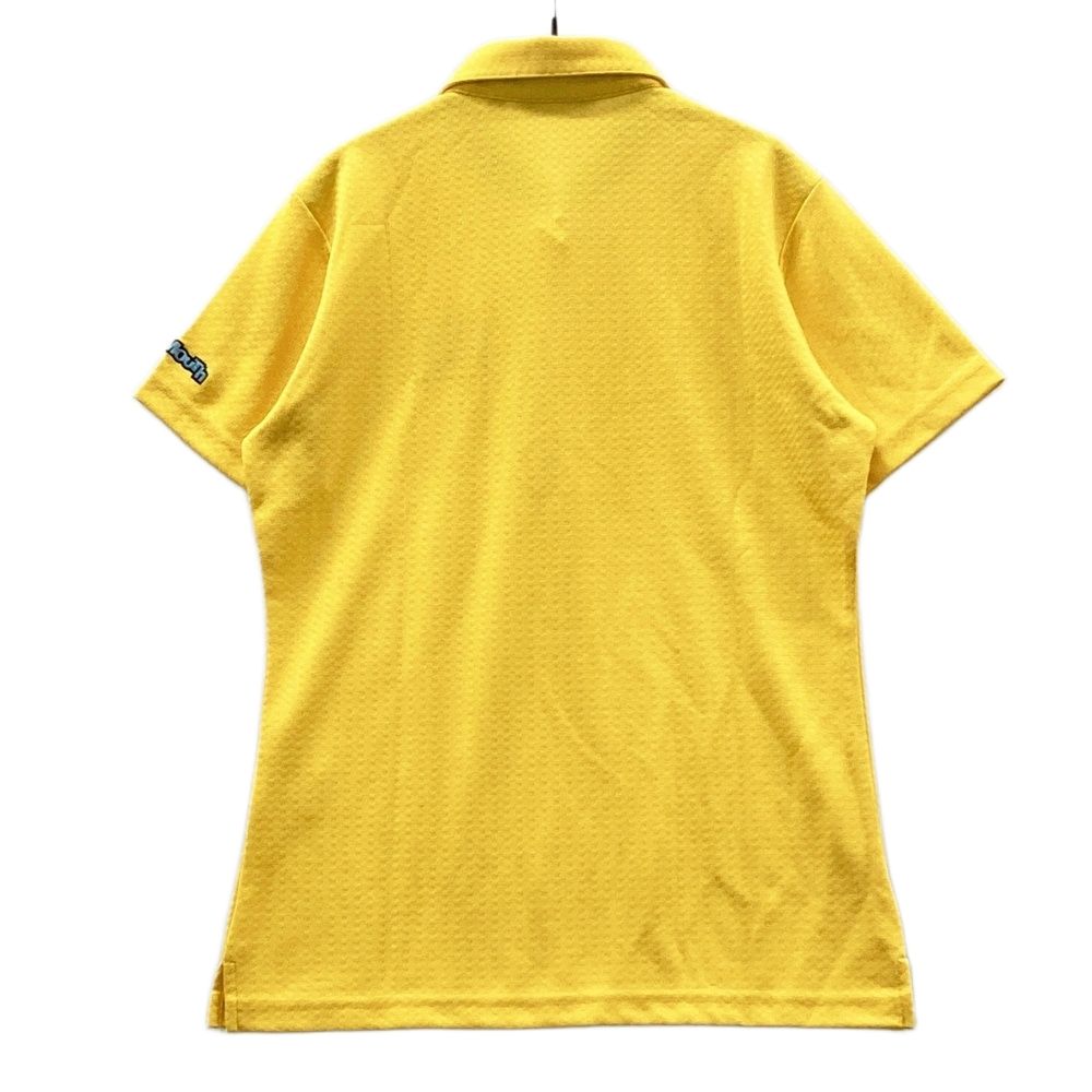 サイズ：L LOUD MOUTH ラウドマウス 半袖ポロシャツ イエロー系