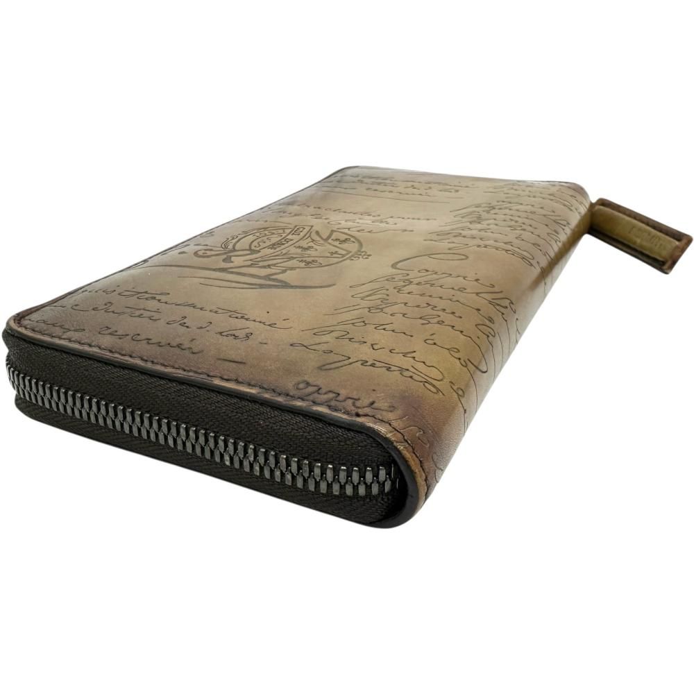 Berluti/ベルルッティ】カリグラフィ ラウンド ファスナー 長財布