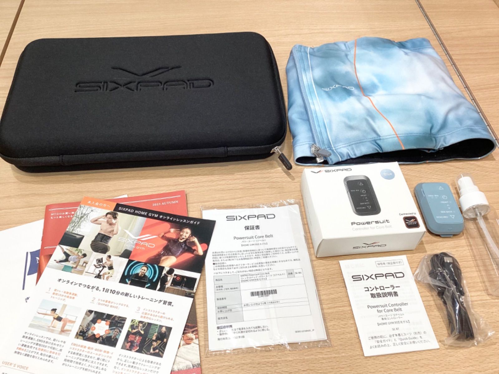 TA 305 シックスパッド パワースーツ コアベルト Mサイズ HOME GYM対応モデル 保証期間あり