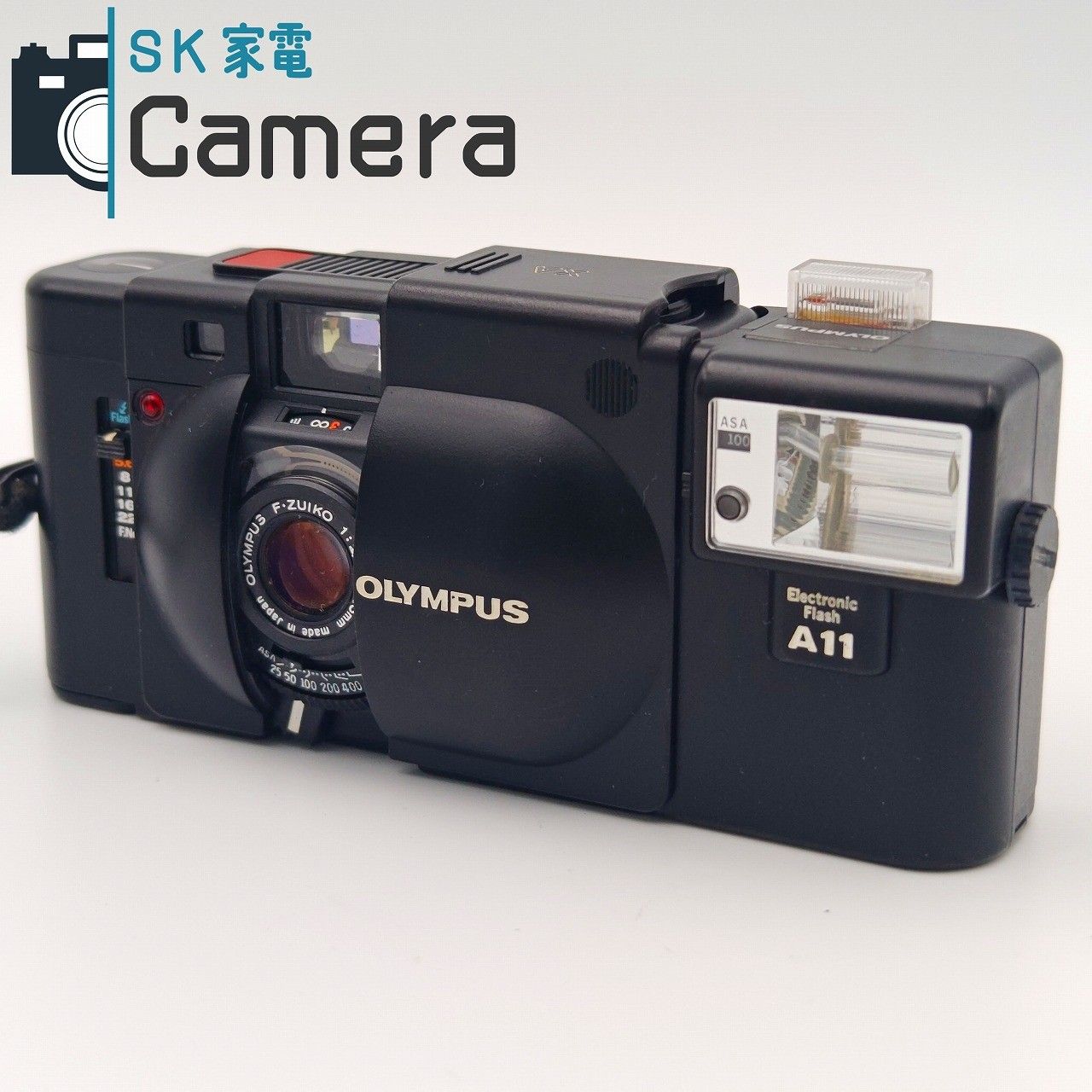 OLYMPUS xa コンパクトカメラ F-ZUIKO 35mm 中古】 OLYMPUS XA F.ZUIKO 35mm F2.8 Electronic Flash A11