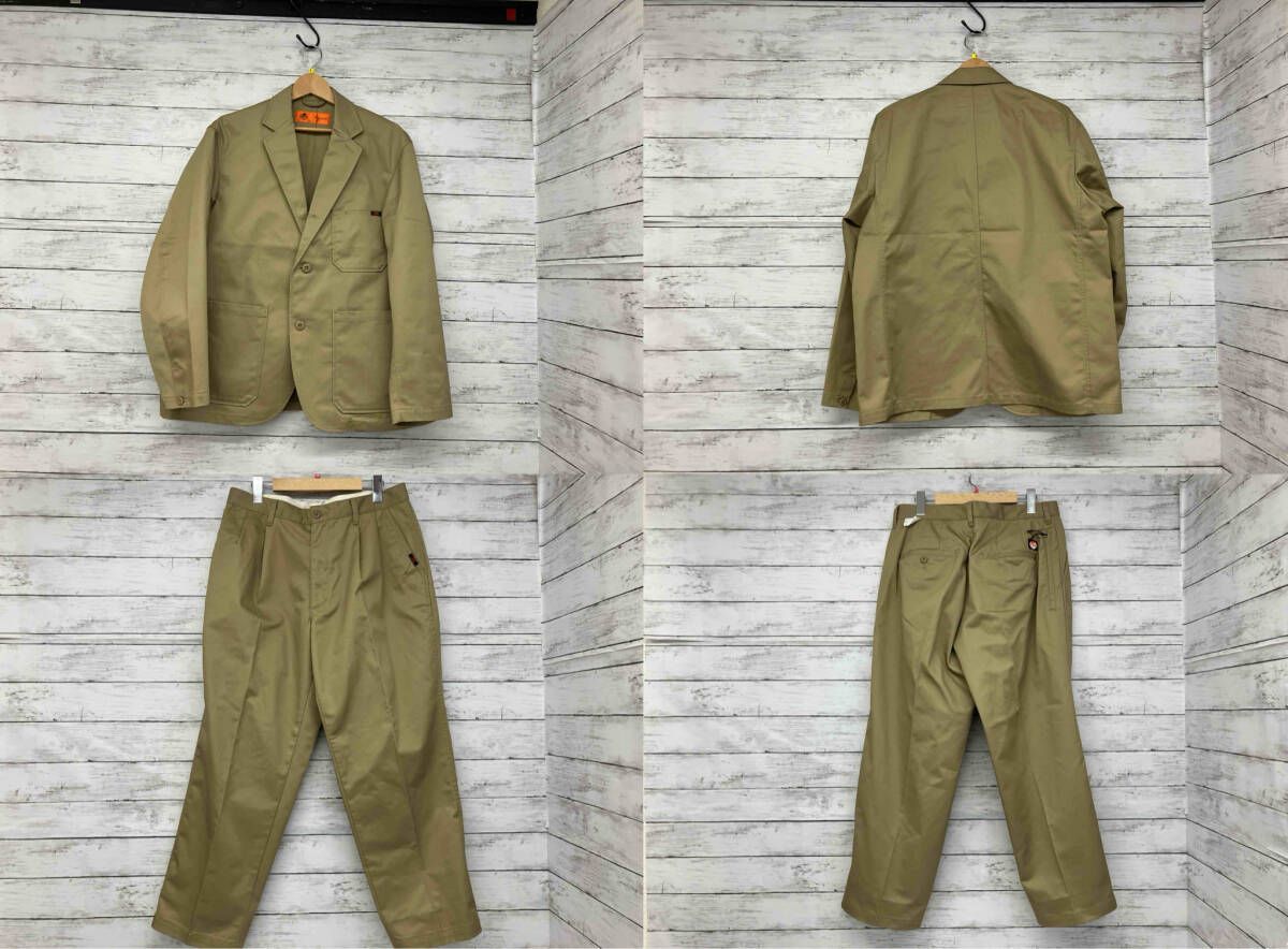RED KAP×FREAK S STORE セットアップ ジャケット ベージュ ジャケットSサイズ パンツMサイズ メンズ