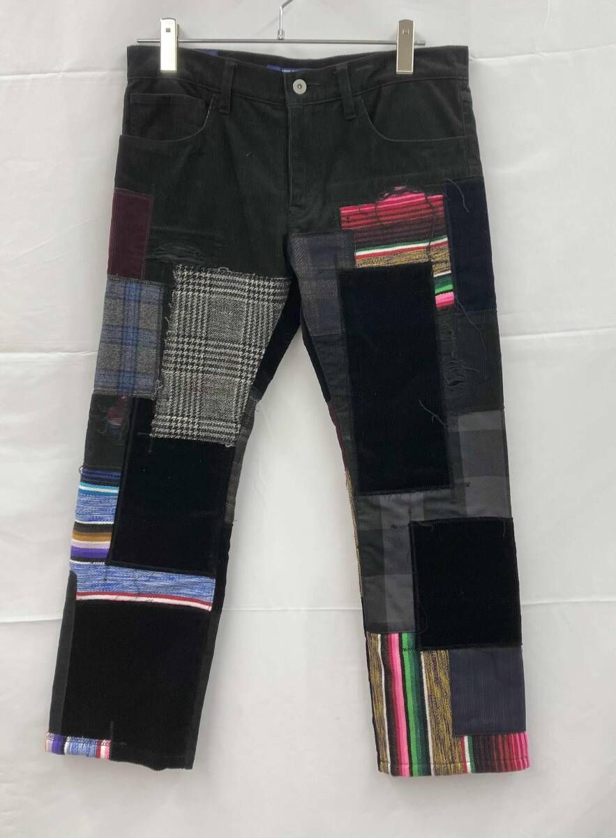 eYe JUNYA WATANABE MANパッチワークデニム S ブラック eye JUNYA 