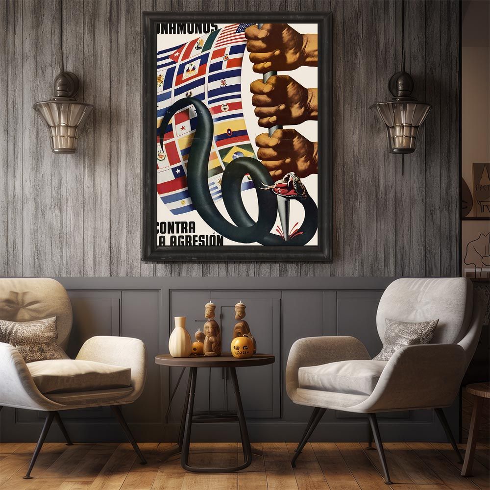 B2サイズ（約51x73cm）】【bn-poster-1732】超古いポスター 復刻 絵画